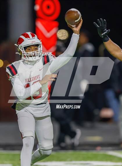 Thumbnail 3 in Hillgrove vs. Carrollton (GHSA 6A Quarterfinals) photogallery.