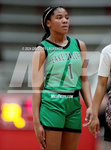 Thumbnail 2 in Lake Dallas vs Mansfield Timberview (UIL 5A Bi-Basketball District) photogallery.