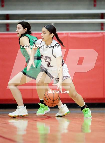 Thumbnail 2 in Lake Dallas vs Mansfield Timberview (UIL 5A Bi-Basketball District) photogallery.