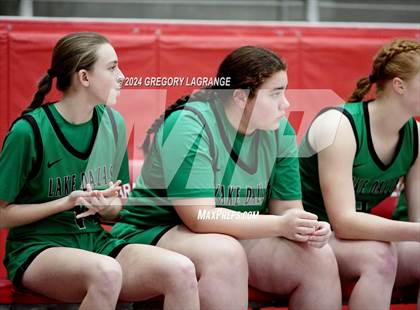 Thumbnail 2 in Lake Dallas vs Mansfield Timberview (UIL 5A Bi-Basketball District) photogallery.