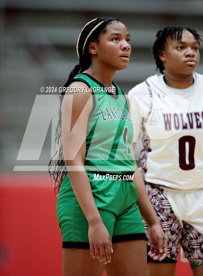 Thumbnail 3 in Lake Dallas vs Mansfield Timberview (UIL 5A Bi-Basketball District) photogallery.