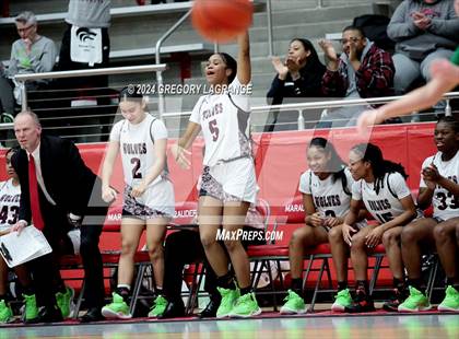 Thumbnail 2 in Lake Dallas vs Mansfield Timberview (UIL 5A Bi-Basketball District) photogallery.