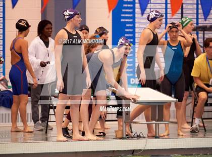 Thumbnail 1 in NCHSAA 4A State Swim Championship (Finals) photogallery.