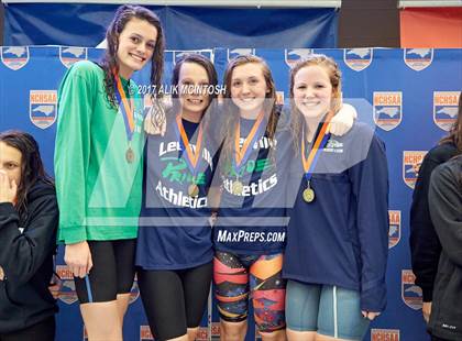Thumbnail 2 in NCHSAA 4A State Swim Championship (Finals) photogallery.