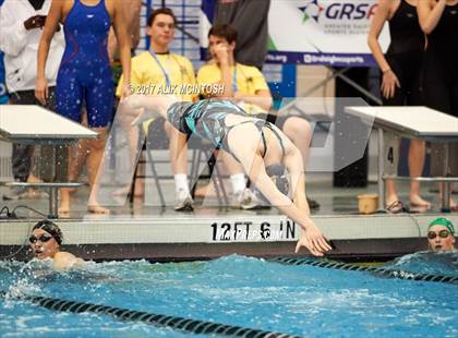 Thumbnail 2 in NCHSAA 4A State Swim Championship (Finals) photogallery.