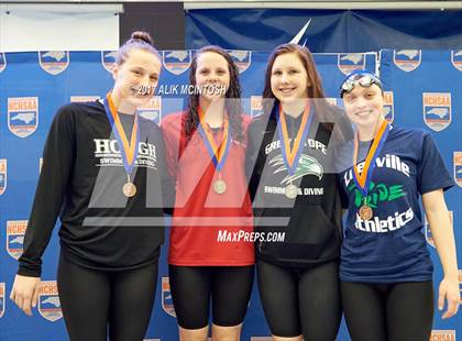 Thumbnail 3 in NCHSAA 4A State Swim Championship (Finals) photogallery.