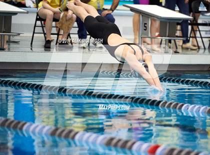 Thumbnail 2 in NCHSAA 4A State Swim Championship (Finals) photogallery.