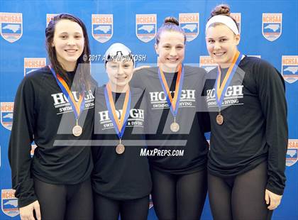 Thumbnail 1 in NCHSAA 4A State Swim Championship (Finals) photogallery.