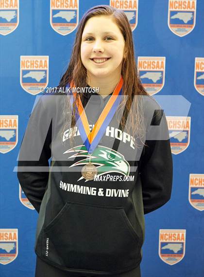 Thumbnail 2 in NCHSAA 4A State Swim Championship (Finals) photogallery.