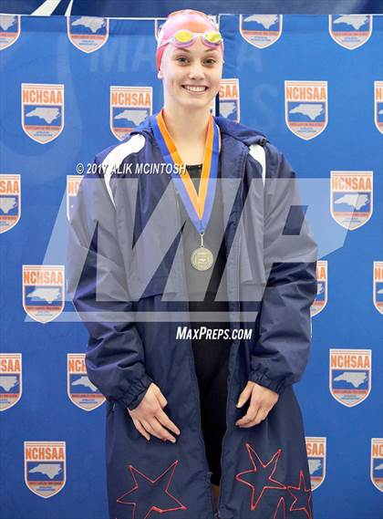 Thumbnail 3 in NCHSAA 4A State Swim Championship (Finals) photogallery.