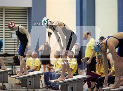Thumbnail 3 in NCHSAA 4A State Swim Championship (Finals) photogallery.