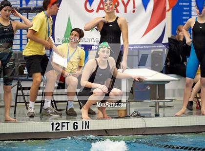 Thumbnail 1 in NCHSAA 4A State Swim Championship (Finals) photogallery.