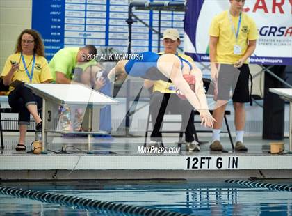 Thumbnail 2 in NCHSAA 4A State Swim Championship (Finals) photogallery.