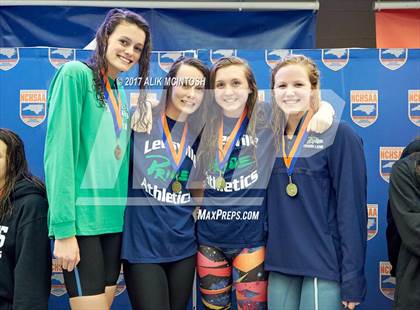 Thumbnail 3 in NCHSAA 4A State Swim Championship (Finals) photogallery.