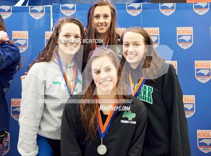 Thumbnail 3 in NCHSAA 4A State Swim Championship (Finals) photogallery.
