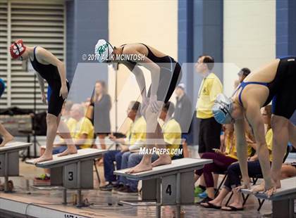 Thumbnail 2 in NCHSAA 4A State Swim Championship (Finals) photogallery.