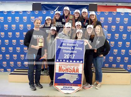 Thumbnail 1 in NCHSAA 4A State Swim Championship (Finals) photogallery.