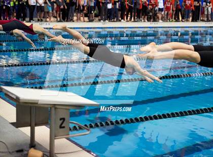 Thumbnail 3 in NCHSAA 4A State Swim Championship (Finals) photogallery.