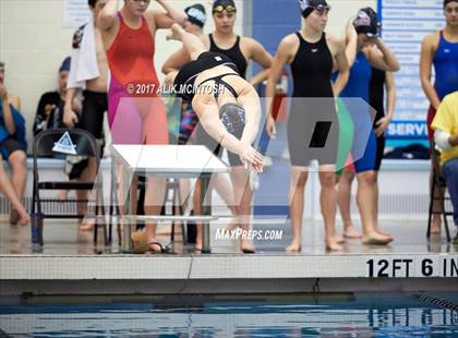 Thumbnail 3 in NCHSAA 4A State Swim Championship (Finals) photogallery.
