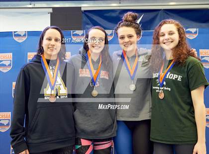 Thumbnail 2 in NCHSAA 4A State Swim Championship (Finals) photogallery.
