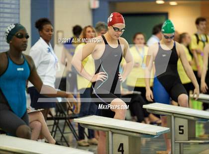 Thumbnail 3 in NCHSAA 4A State Swim Championship (Finals) photogallery.