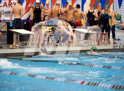 Thumbnail 1 in NCHSAA 4A State Swim Championship (Finals) photogallery.