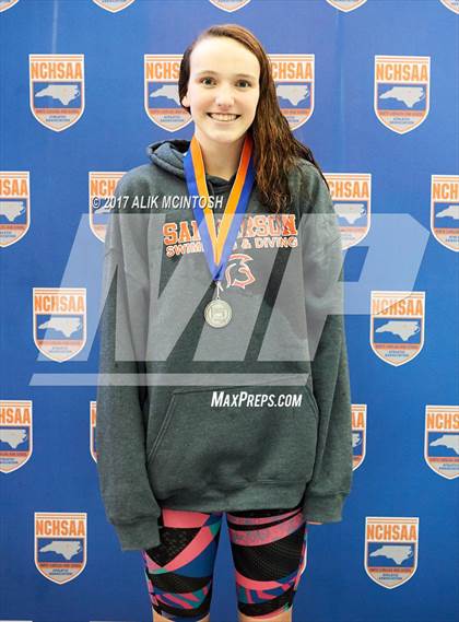Thumbnail 3 in NCHSAA 4A State Swim Championship (Finals) photogallery.