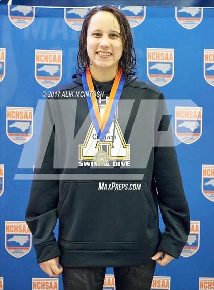 Thumbnail 2 in NCHSAA 4A State Swim Championship (Finals) photogallery.