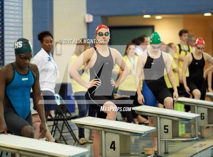 Thumbnail 2 in NCHSAA 4A State Swim Championship (Finals) photogallery.