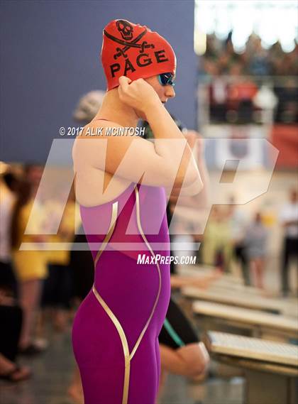 Thumbnail 1 in NCHSAA 4A State Swim Championship (Finals) photogallery.