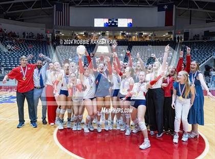Thumbnail 3 in Wimberley vs. Randall (UIL 4A Volleyball Division II Final Medal Ceremony) photogallery.