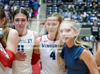 Thumbnail 3 in Wimberley vs. Randall (UIL 4A Volleyball Division II Final Medal Ceremony) photogallery.