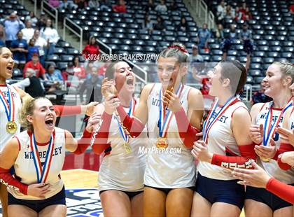 Thumbnail 2 in Wimberley vs. Randall (UIL 4A Volleyball Division II Final Medal Ceremony) photogallery.