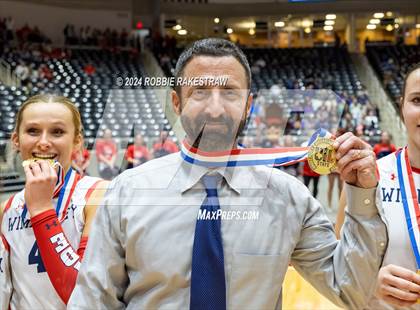 Thumbnail 2 in Wimberley vs. Randall (UIL 4A Volleyball Division II Final Medal Ceremony) photogallery.