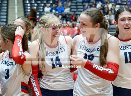 Thumbnail 2 in Wimberley vs. Randall (UIL 4A Volleyball Division II Final Medal Ceremony) photogallery.