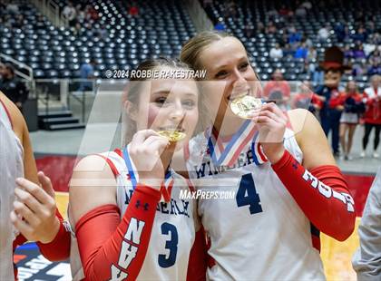 Thumbnail 1 in Wimberley vs. Randall (UIL 4A Volleyball Division II Final Medal Ceremony) photogallery.