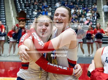 Thumbnail 1 in Wimberley vs. Randall (UIL 4A Volleyball Division II Final Medal Ceremony) photogallery.
