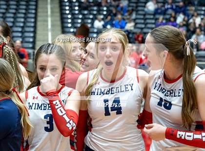 Thumbnail 1 in Wimberley vs. Randall (UIL 4A Volleyball Division II Final Medal Ceremony) photogallery.