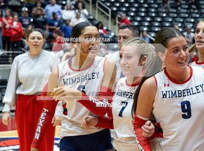 Thumbnail 2 in Wimberley vs. Randall (UIL 4A Volleyball Division II Final Medal Ceremony) photogallery.