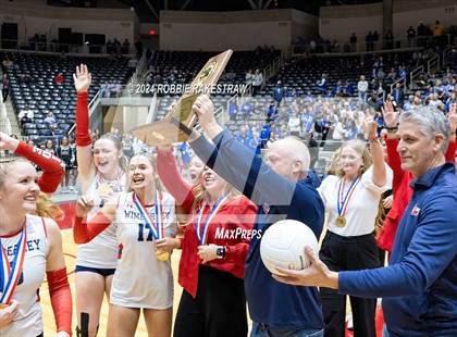 Thumbnail 1 in Wimberley vs. Randall (UIL 4A Volleyball Division II Final Medal Ceremony) photogallery.