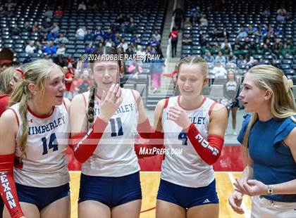 Thumbnail 1 in Wimberley vs. Randall (UIL 4A Volleyball Division II Final Medal Ceremony) photogallery.