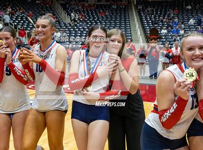 Thumbnail 3 in Wimberley vs. Randall (UIL 4A Volleyball Division II Final Medal Ceremony) photogallery.