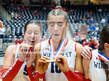 Thumbnail 2 in Wimberley vs. Randall (UIL 4A Volleyball Division II Final Medal Ceremony) photogallery.