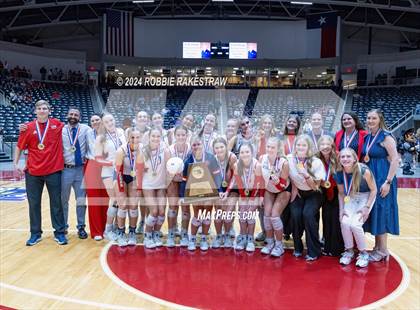 Thumbnail 2 in Wimberley vs. Randall (UIL 4A Volleyball Division II Final Medal Ceremony) photogallery.