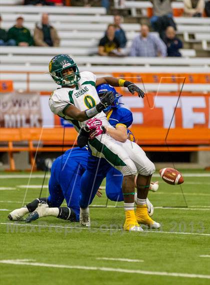 Thumbnail 1 in Williamsville North vs. Queensbury (NYSPHSAA Class A Final) photogallery.