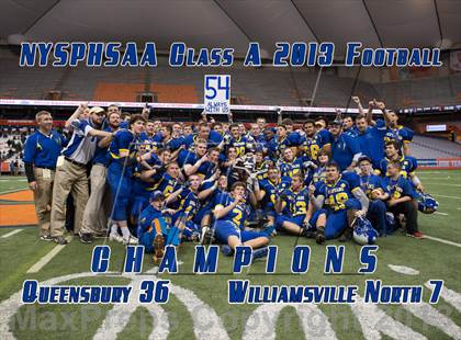 Thumbnail 2 in Williamsville North vs. Queensbury (NYSPHSAA Class A Final) photogallery.