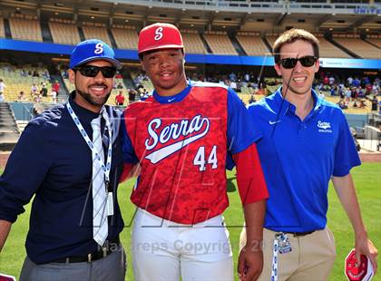 Thumbnail 1 in Serra vs. Mira Costa (CIF SS D3 Final) photogallery.