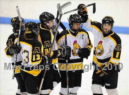Thumbnail 1 in Trumbull vs. Amity (CIAC Division 2 Semifinal) photogallery.