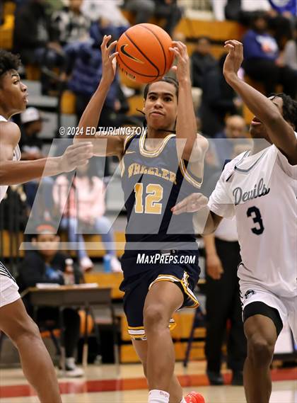 Thumbnail 3 in Norcross vs. Wheeler (Nike Elite HS Showcase GA) photogallery.