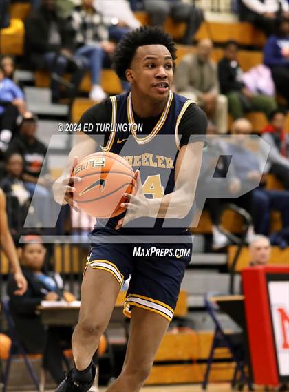 Thumbnail 3 in Norcross vs. Wheeler (Nike Elite HS Showcase GA) photogallery.